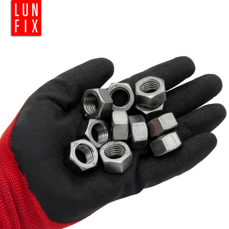 Nakrętka sześciokątna M10 DIN 934 klasa 6 czarna 1kg