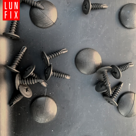 Wkręty samowiercące do metalu 4,2x25 fosfatowane 50szt.