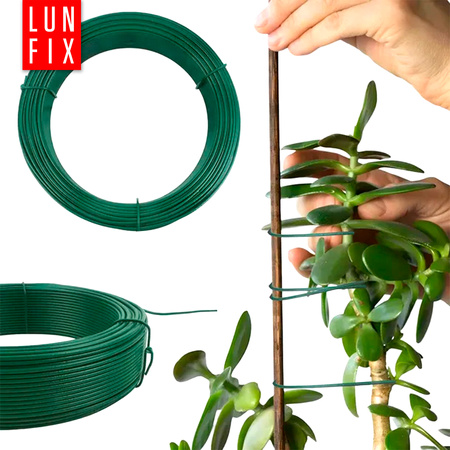 Drut ogrodniczy 1,7 mm zielony 100m