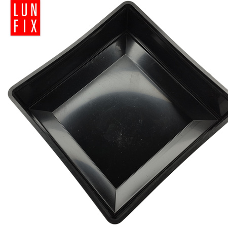 Nasadka na słupek 100x100 mm czarna daszek 1szt.