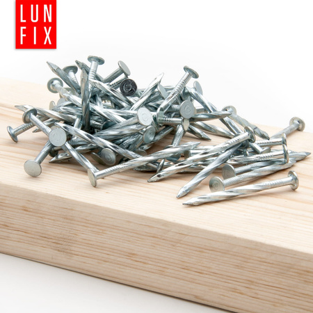 Gwoździe skręcane 4x100 mm 4 cale ocynkowane 5kg