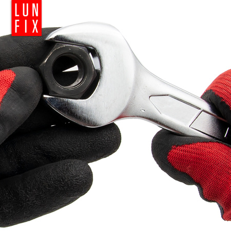 Nakrętka sześciokątna M8 czarny ocynk DIN934 klasa 8 1kg