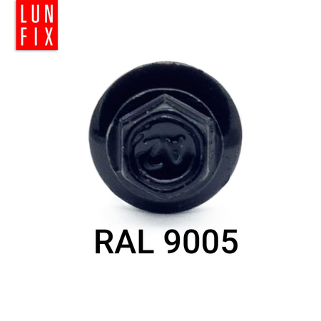 Wkręty farmerskie 4,8x25 samowiercące blachowkręty farmery czarne WFD 250szt.