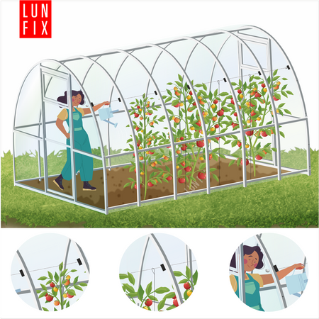 Zestaw do podwiązywania roślin 10m do szklarni LUN FIX