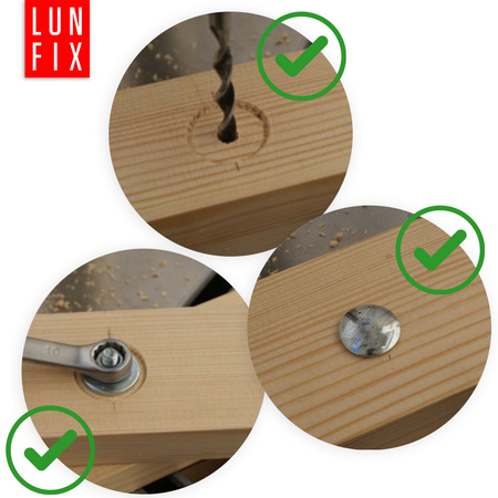 Śruby zamkowe M5x40mm ocynkowane łeb grzybkowy 1kg