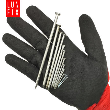 Zestaw gwoździ 340szt. budowlane 1,6x25-4x120 ocynk