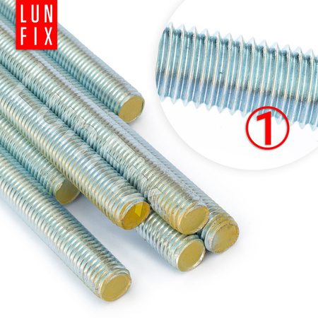 Pręt gwintowany szpilka M10 ocynkowany 1000 mm klasa 8.8 1szt.