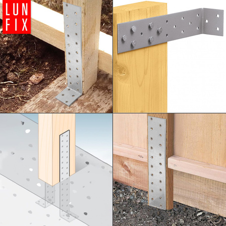 Kątownik kotwowy łącznik ciesielski 300x40x40