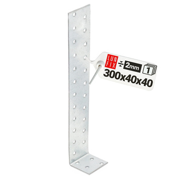 Kątownik kotwowy łącznik ciesielski 300x40x40