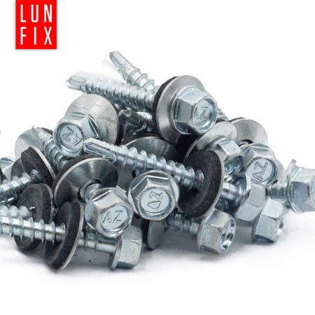 Wkręty do szklarni 4,8x35 samowiercące farmery ocynkowane WFD 25szt.