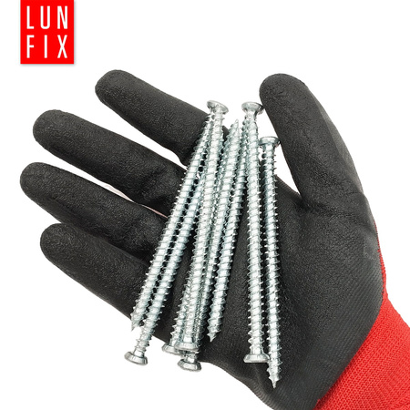 Wkręty do ościeżnic drzwi i okien 7,5x92mm ocynkowane 100szt.