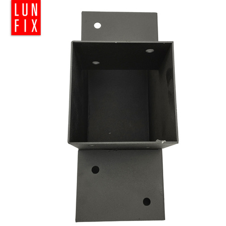 Łącznik belki kwadratowy T 100x100mm wspornik do kantówek 3 końce