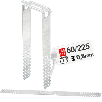 Wieszak płaski ES 60/225 profil CD60 płyta GK 1szt.