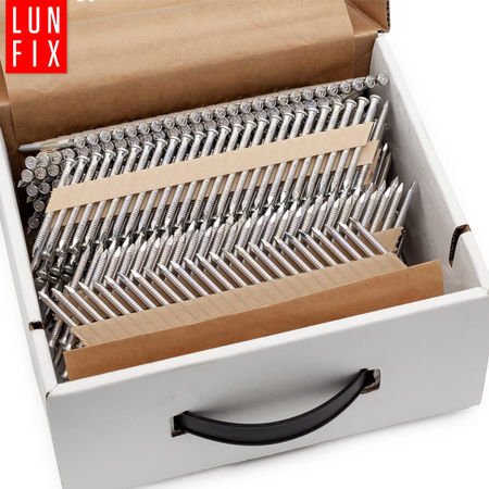 Gwoździe do gwoździarki 40mm 4x40 1,5 cala ANCHOR na papierze ocynkowane 1100szt.