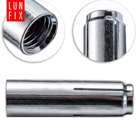 Kotwa stalowa M8 tuleja wbijana rozporowa do betonu 10szt