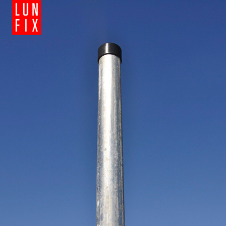 Słupek ogrodzeniowy okrągły fi 42 1,2mm grubości 2m 200cm ocynkowany