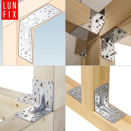 Kątownik z przetłoczeniem KP12 120x120x60x2,5 10szt.