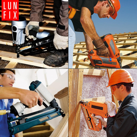 Gwoździe do gwoździarki 50mm 2,8x50 2 cale pierścieniowe na papierze czarne 4000szt.