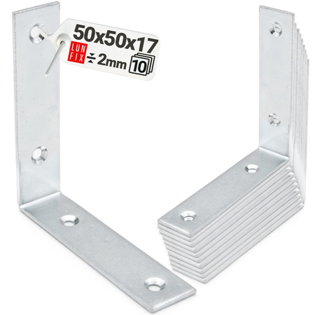 Kątownik wąski 50x50x17x2,0 KW4 10szt.