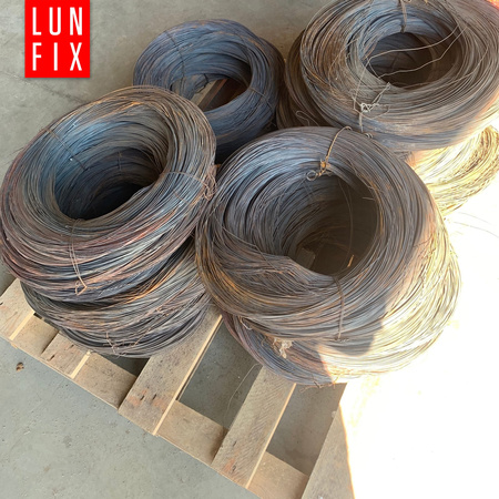 Drut wiązałkowy czarny żarzony (miękki) 1.2mm 100mb