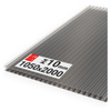 Poliwęglan komorowy 10mm płyta szara 105x200cm