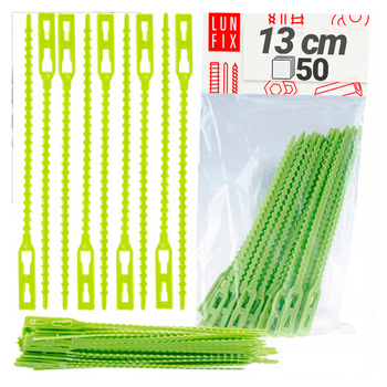 Wiązania/Spinki do roślin 13 cm 50szt.