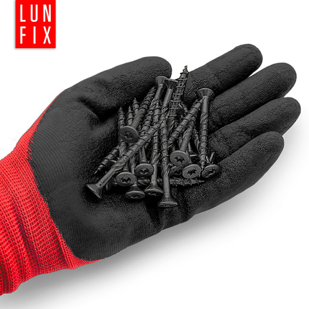 Wkręty ciesielskie czarne stożkowe 5x50 do drewna KMWHT 200szt.