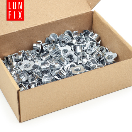 Nakrętka kłowa M6x9mm pazurkowa ocynkowana 50szt.