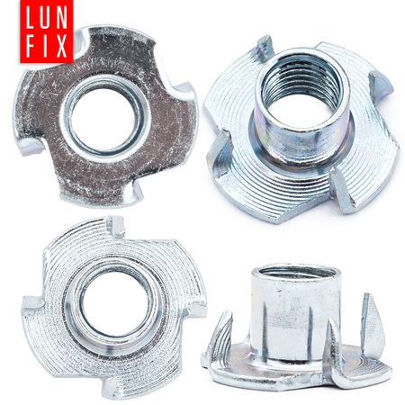 Nakrętka kłowa M5x8mm pazurkowa ocynkowana 50szt.