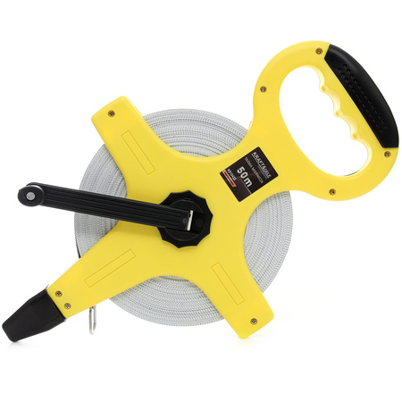 Taśma miernicza geodezyjna miara zwijana PCV 50m