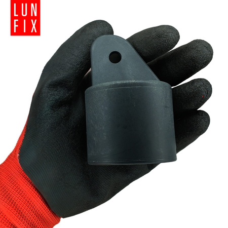 Nasadka wspornik słupa podporowego fi48mm grafit