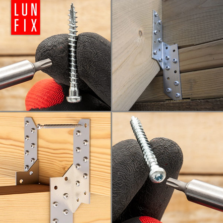 Wkręty ciesielskie Anchor 5x35 do kątowników 25szt.