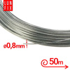 Drut wiązałkowy ocynkowany (miękki) 0,8 mm 50m