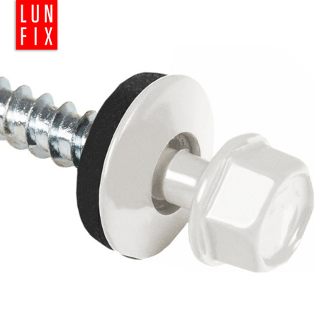 Wkręty farmerskie 4,8x55 samowiercące farmery biały ciepły 250szt.