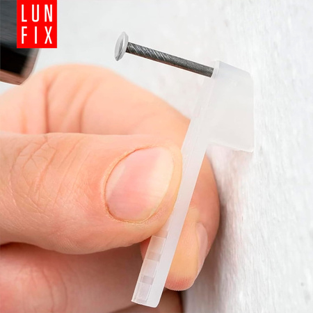 Gwoździe ozdobne do obrazków 2x20 mm srebrna szeroka główka 100szt.