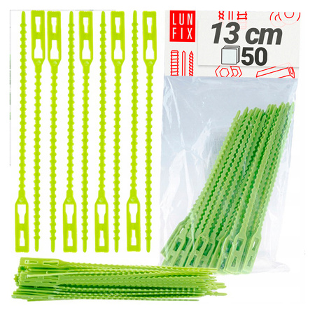 Wiązania/Spinki do roślin 13 cm 50szt.