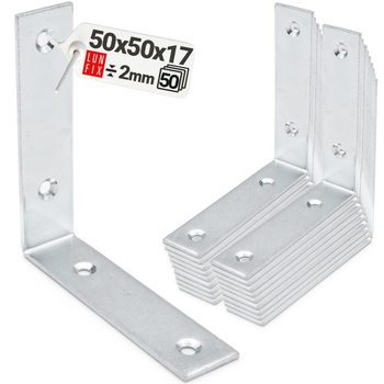 Kątownik wąski 50x50x17x2,0 KW4 50szt.