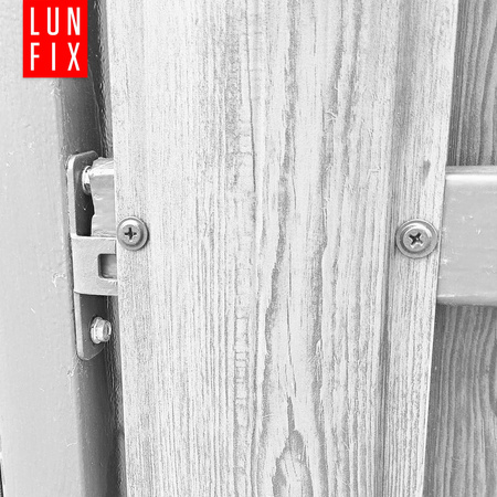 Łącznik typu "T" do mocowania paneli ogrodzeniowych ocynkowany RAL6005 zielony 1szt.