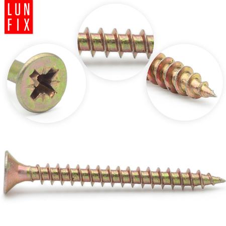 Wkręty uniwersalne 3x40 hartowane ocynkowane KDH 1kg