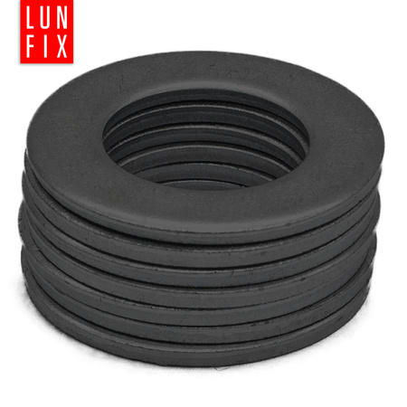 Podkładka okrągła M12 czarny ocynk DIN125 1kg