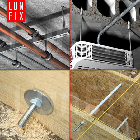 Pręt gwintowany szpilka M12 czarny 1000 mm klasa 10.9 1szt.