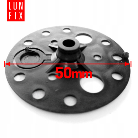 Talerzyk dociskowy styropianu wełny 50mm szary 100szt.