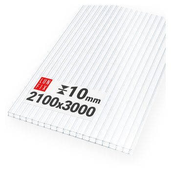 Poliwęglan komorowy 10mm bezbarwny 2,1x3m