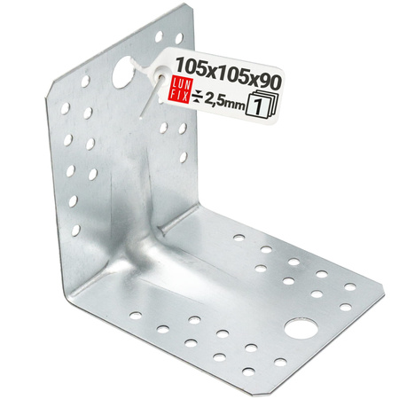 Kątownik z przetłoczeniem KP2 105x105x90x2,5 1szt.