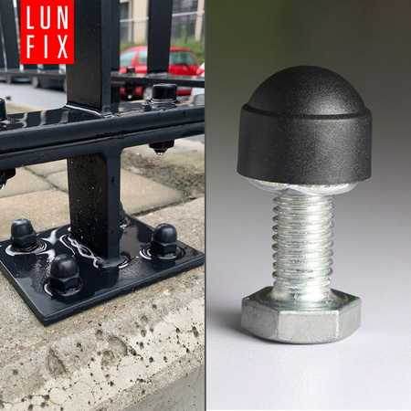 Zaślepka na śruby M8/13 maskownica kołpak biała 100szt.