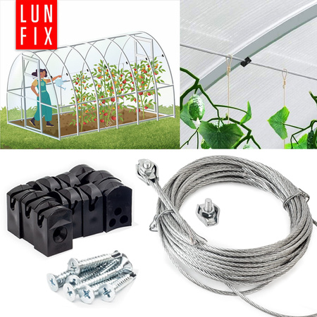 Pakiet BAZA TUNEL DOMEK - 3-4mm - 6m