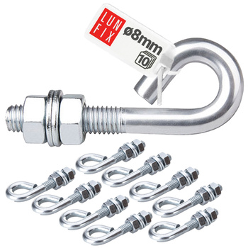 Śruby mocujące do pręta naciągowego 10szt.