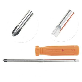 Wkrętak dwustronny płaski + krzyżak SL6/PH2