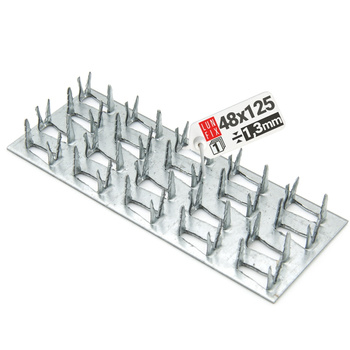 Płytka kolczasta 48x125 łącznik ciesielski wiązarów 1szt.