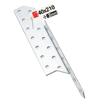 Łącznik krokwiowy LK4 ciesielski 210x40 mm PRAWY 1szt.